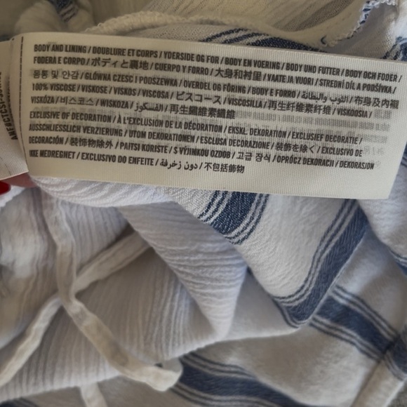 Hollister Blue and White Striped Blouse - Picture 11 of 11